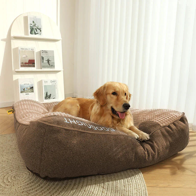 GoodNight™ - Cozy Plush Dog Cushion Bed