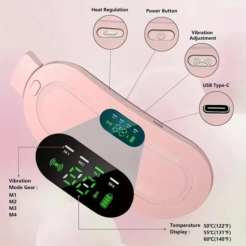 LunaEase™ - Comfort Menstrual Relief Belt for Pain-Free Days