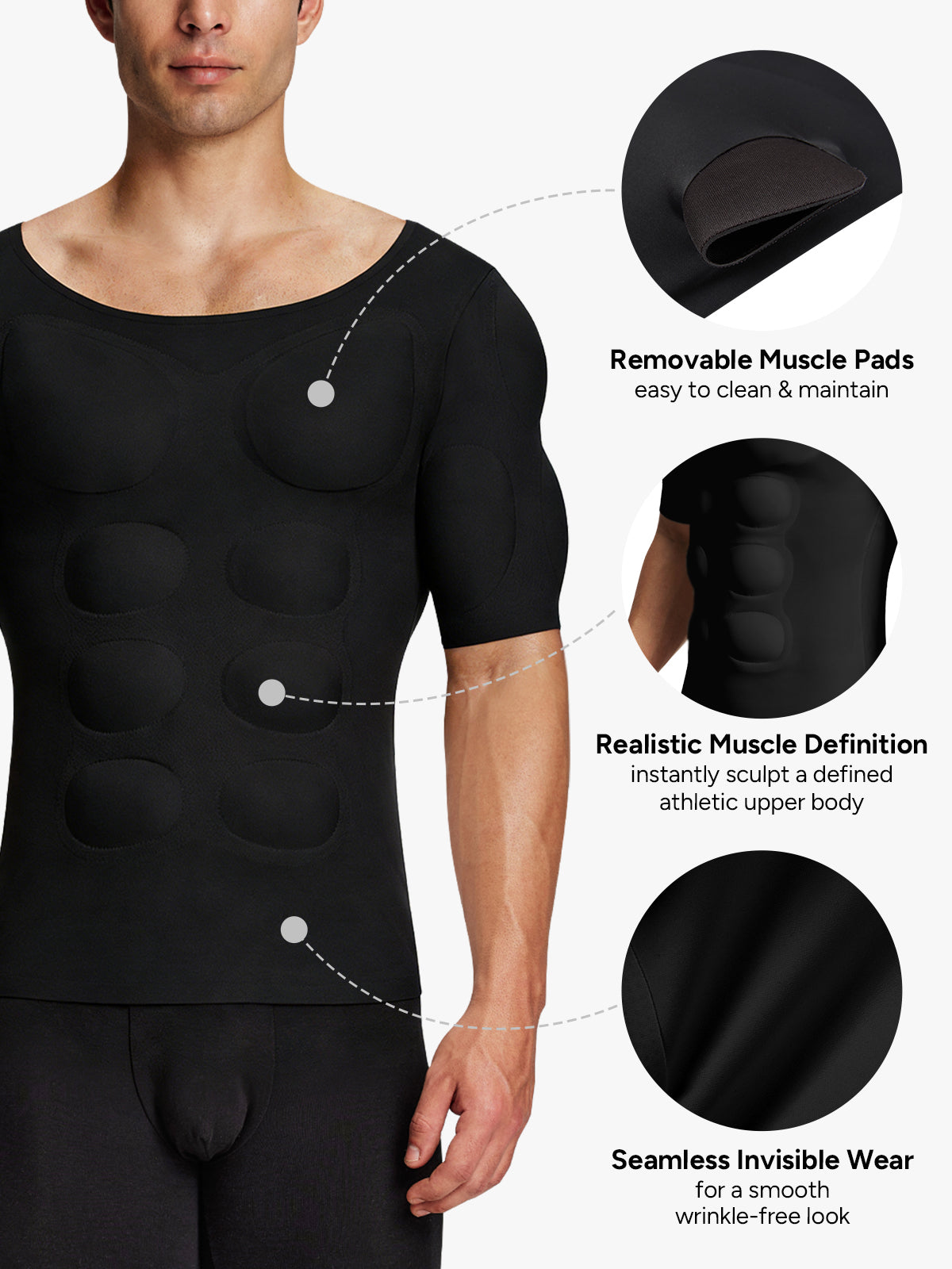 PosturePro - Instantly Sculpted Muscles and Confident, Upright Posture