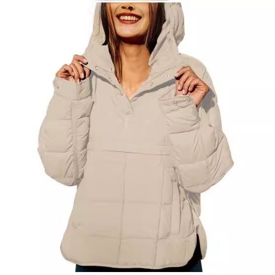 Quilted Lightweight Oversized Puffer Jacket