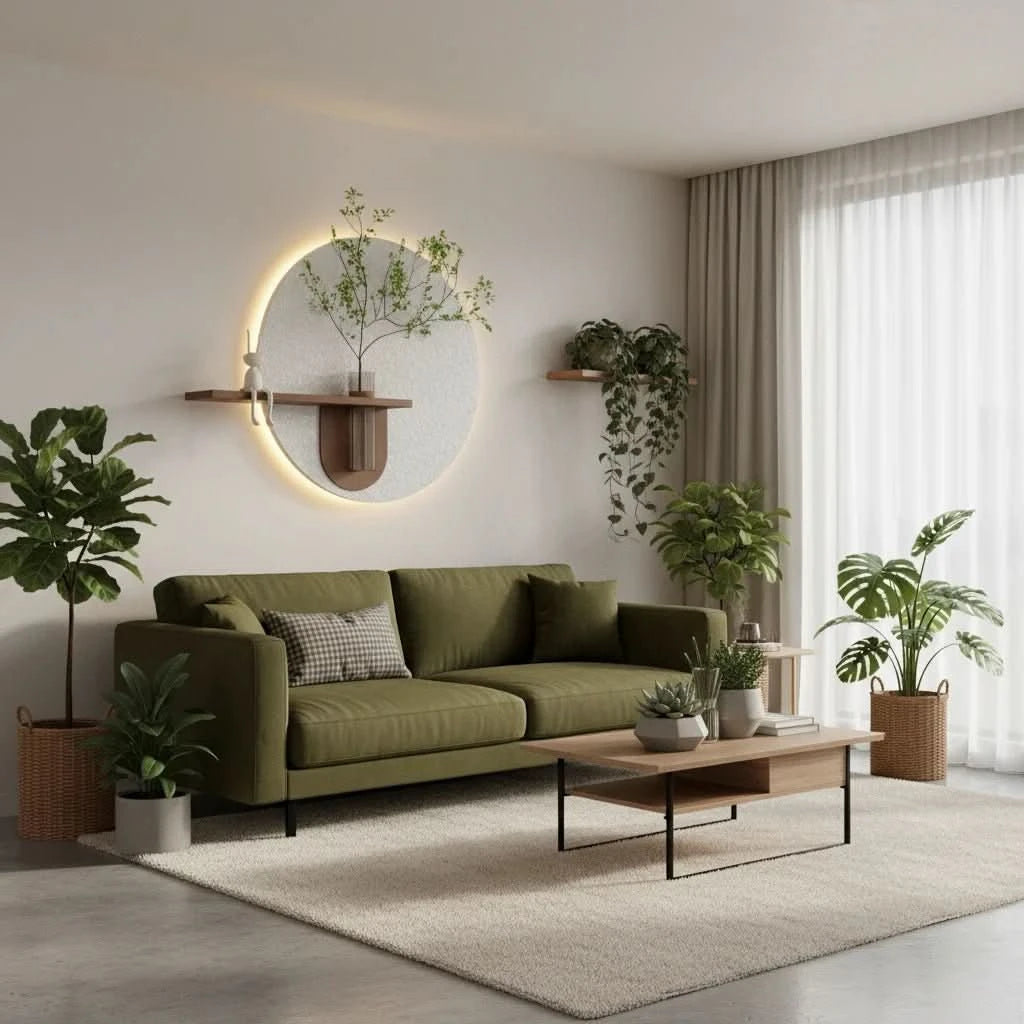LunaGlow™ - Minimalist Moon Wall Lamp Art