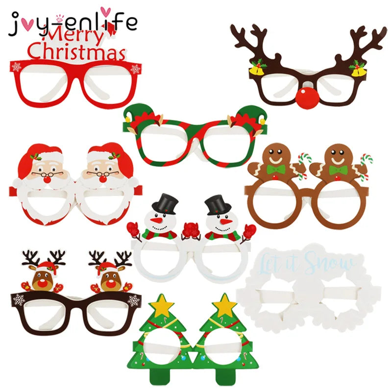 Festive Holiday Glassware Set – Cheerful Christmas Drinkware