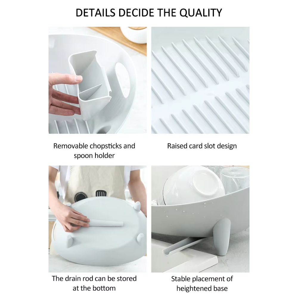 DrySpace - Dries Dishes Fast While Saving Your Counter Space