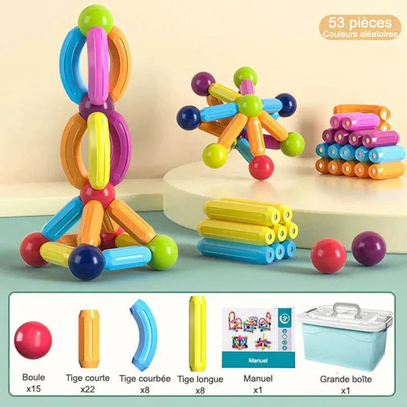 CreaBlox™ - Montessori Magnetic Building Set