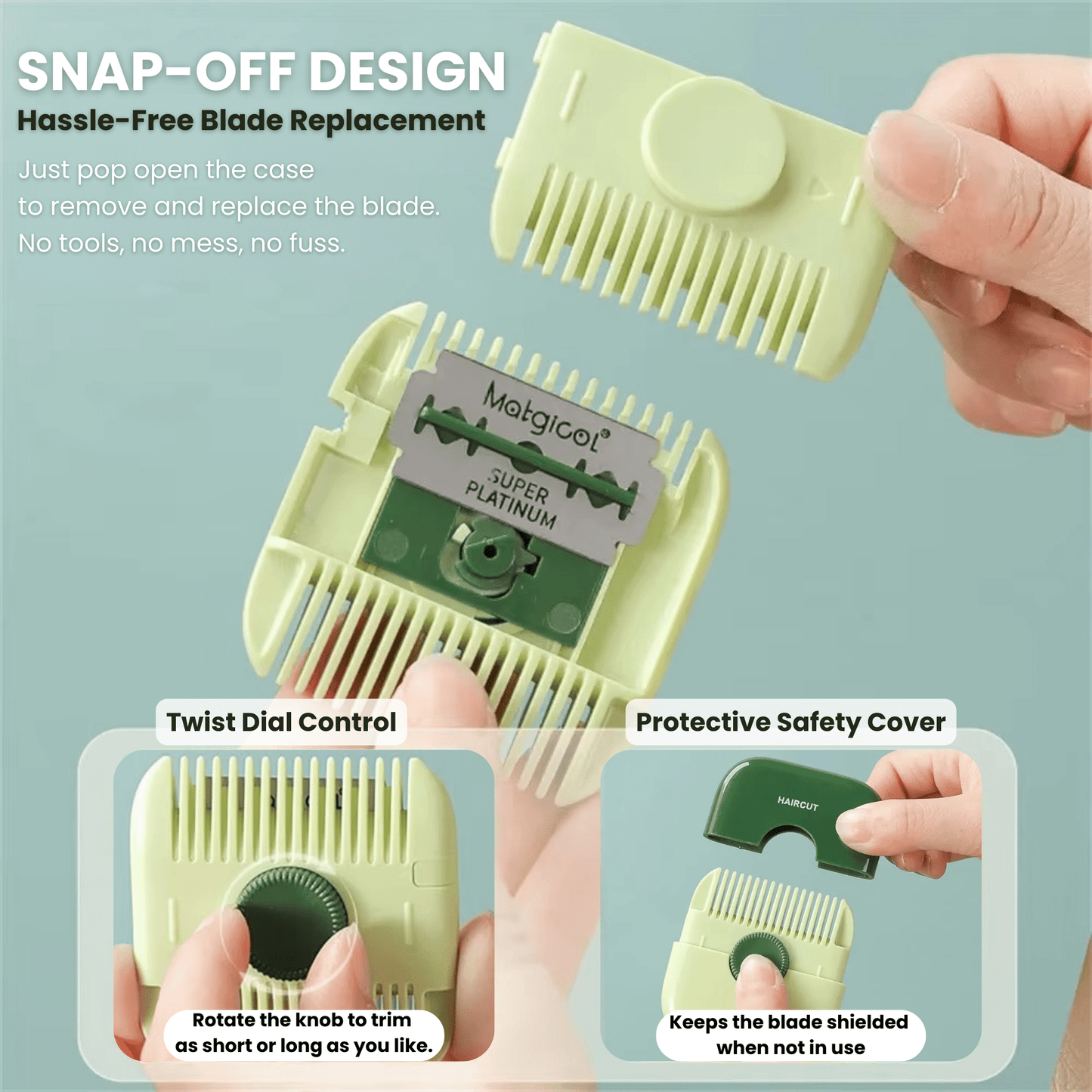 QuietCut Kids - Safe, Silent Haircuts Without Tears Every Time