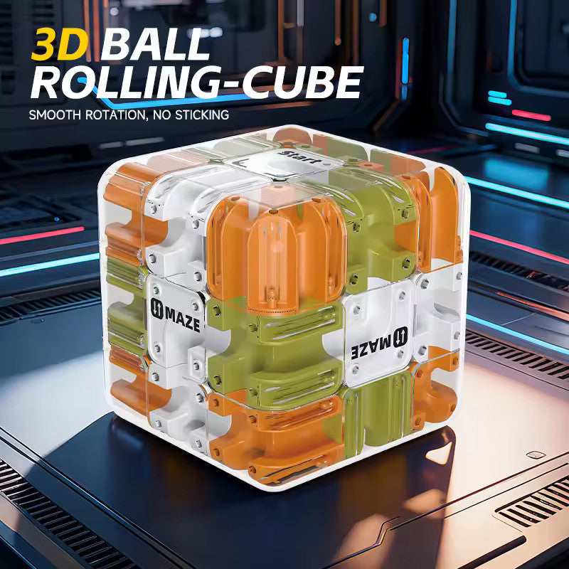 MazeMaster™ - 3D Puzzle Cube Brain Teaser
