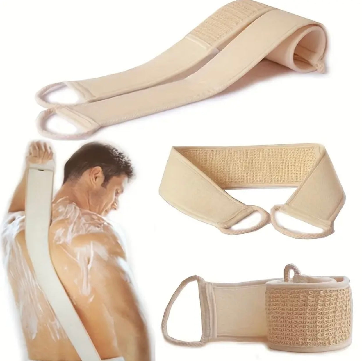 LuxeLoom™ - Soft Double-Sided Stretch Bath Towel