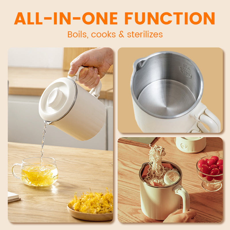 TravelBoil™ - Portable Electric Kettle for Hot Water On-the-Go