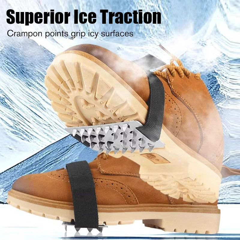 Spikelyn™ - Durable Steel Ice Traction Spikes