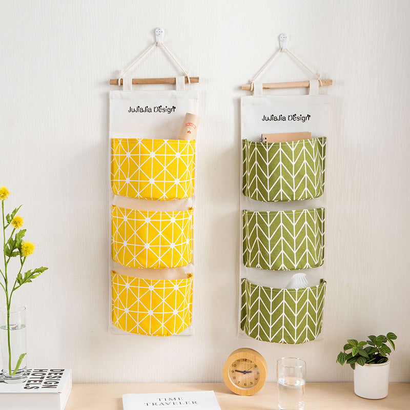 Boho Hanging Organizer Bag for Closet and Travel Storage