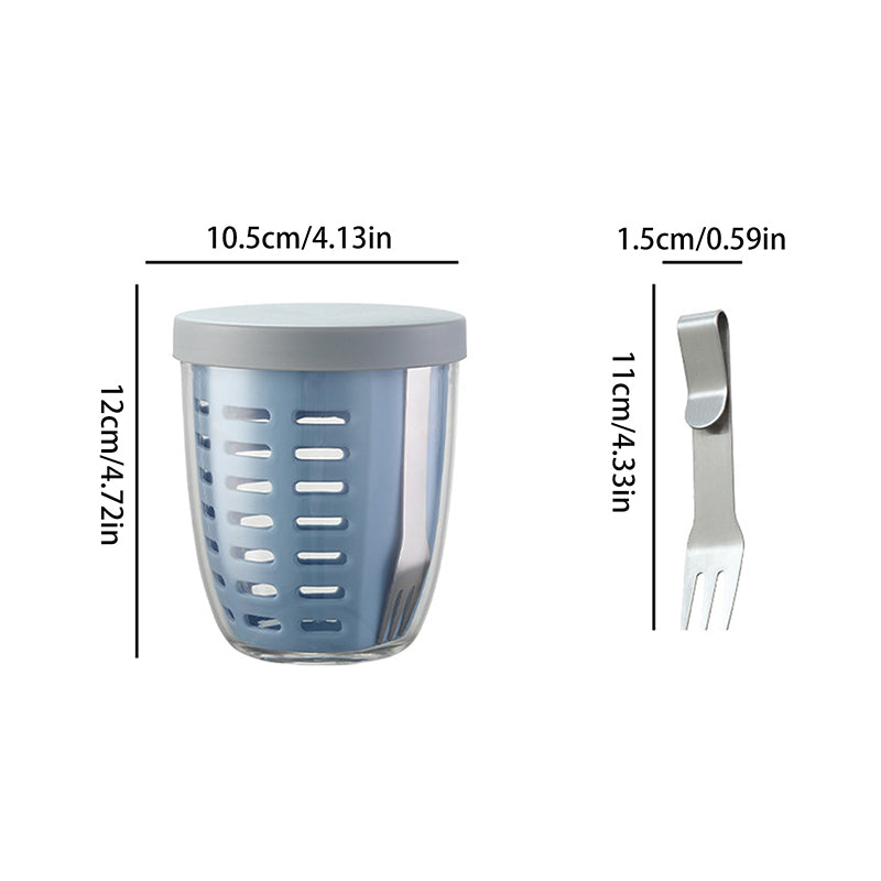 Portable Snack Container for Fresh On-the-Go Snacks