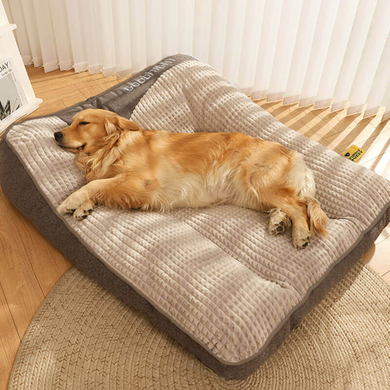 GoodNight™ - Cozy Plush Dog Cushion Bed