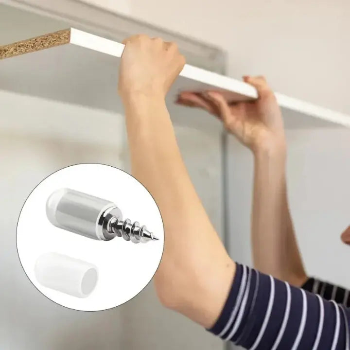 SteadyPin™ - Instant Snap-In Shelf Stabilizers