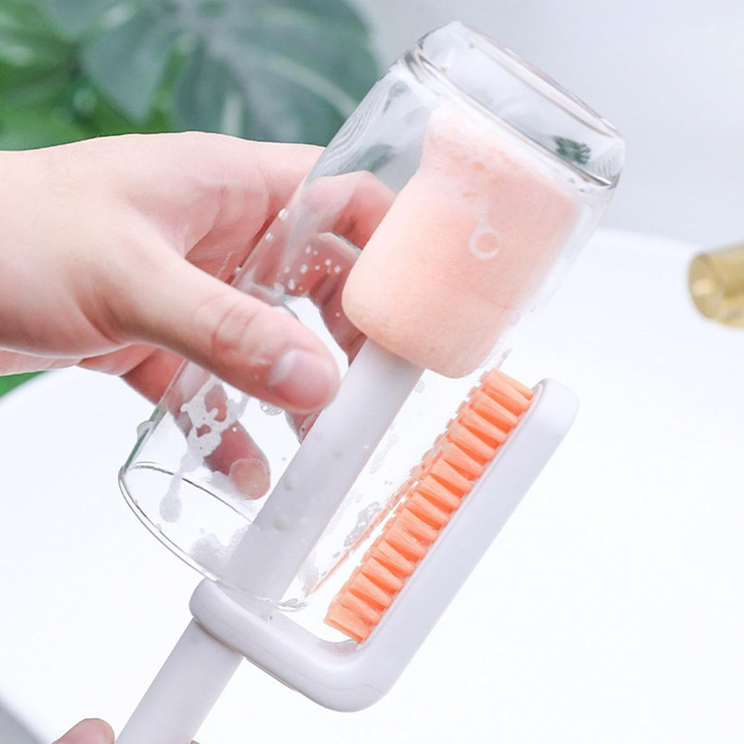 3-in-1 Multifunctional Bottle Cleaning Brush