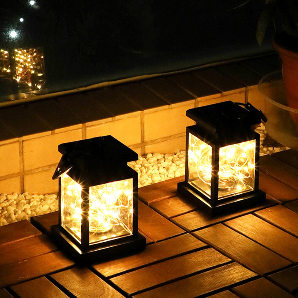 LumiGlow™ Classic Outdoor Solar Lantern