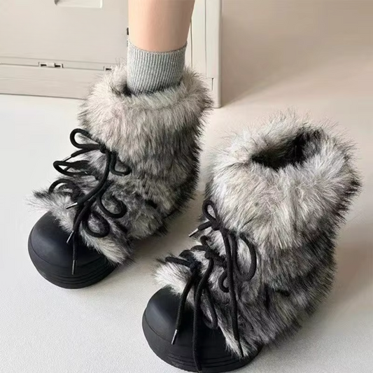 Cozy Fur-Lined Winter Boots