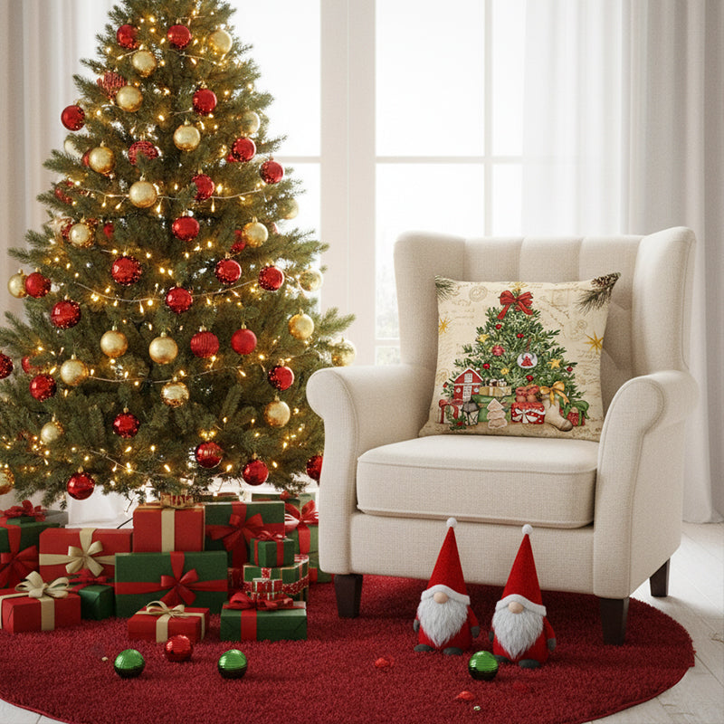 NordForm™ - Cozy Christmas Throw Pillow Cover