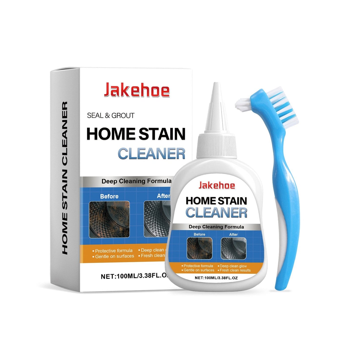 CleanEase™ - Heavy Duty Mold Remover Gel with Scrub Brush
