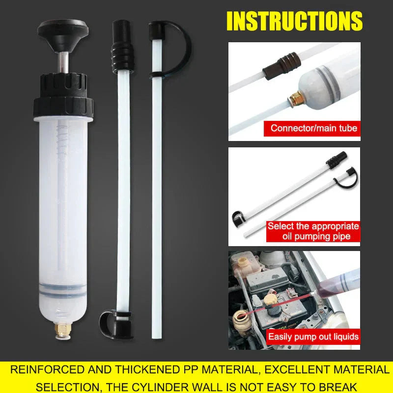 FlowExtractor™ - Leak-Proof Liquid Transfer Tool for Precise Pouring