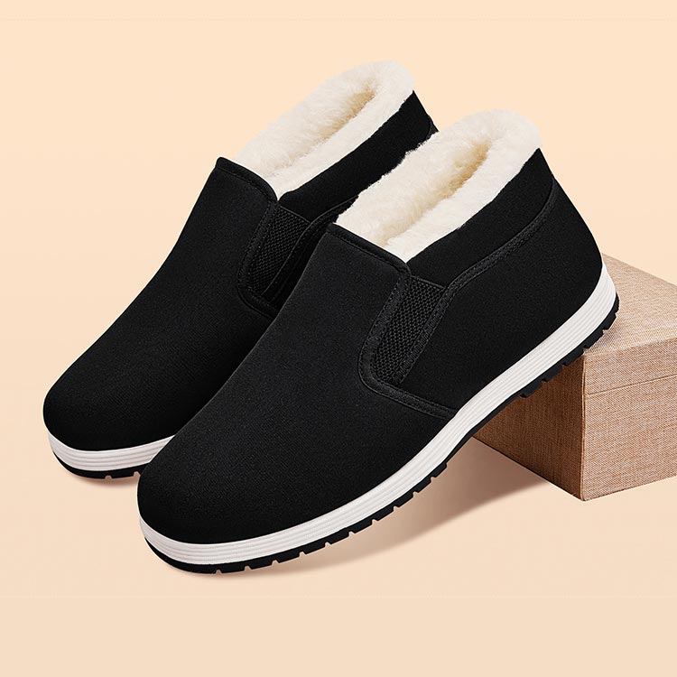 Henry - Cozy Cotton Slip-On Shoes for Men