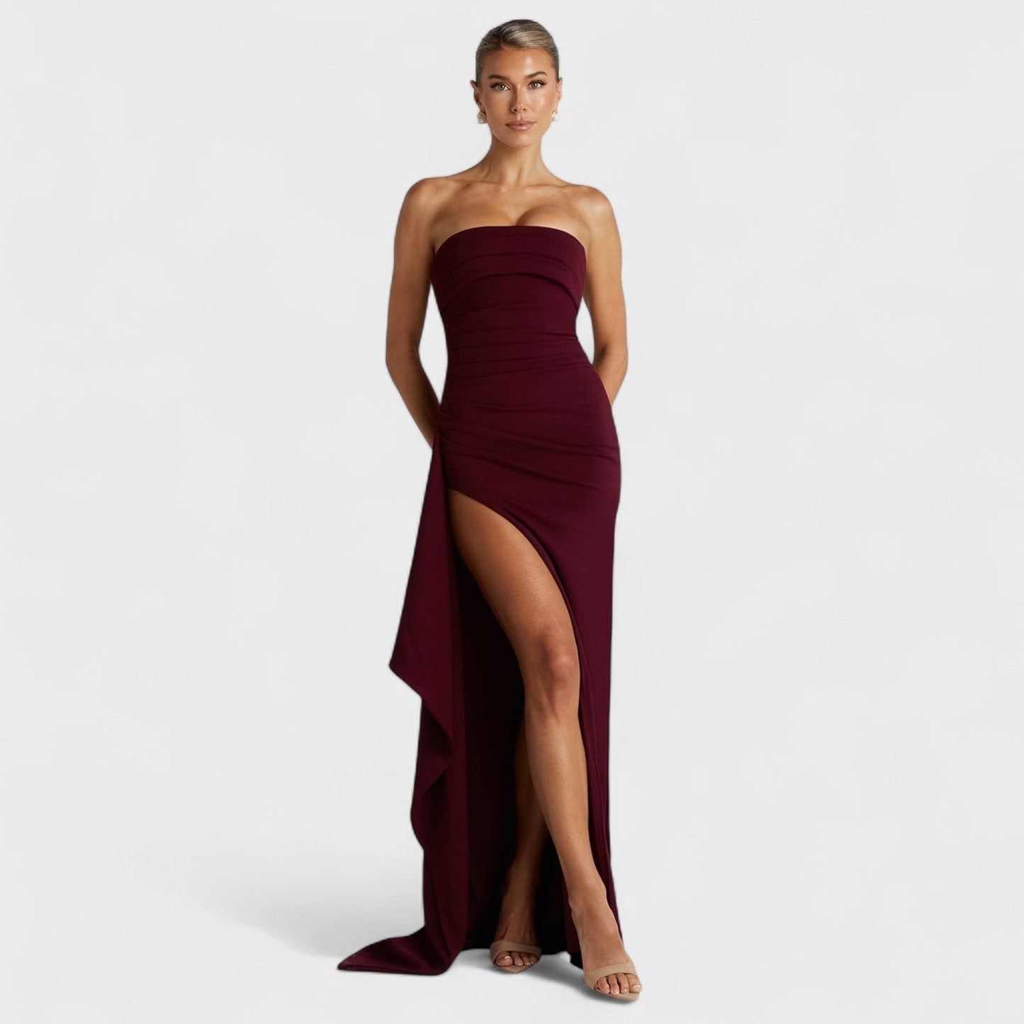 Zafira™ - Elegant Flowing Maxi Dress