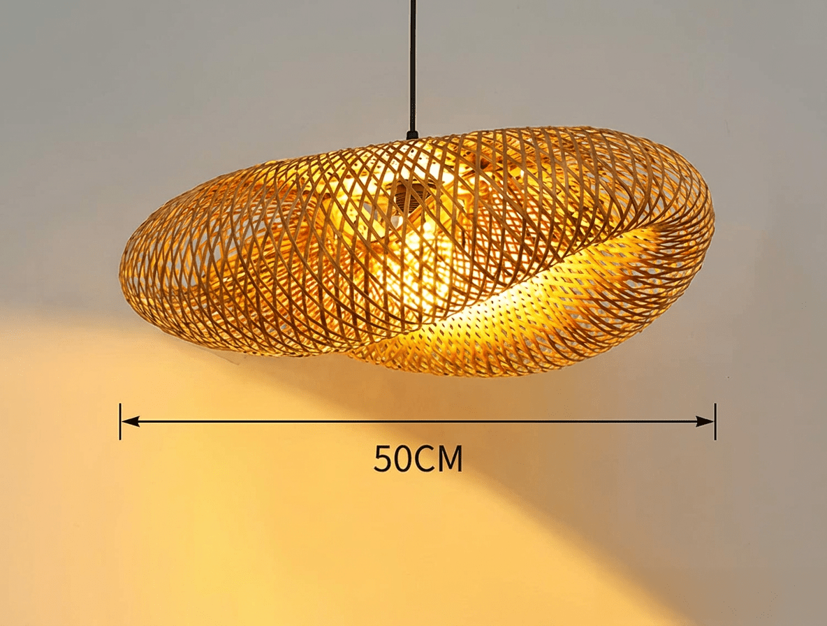 LumiBamboo - Soften Your Space with Warm, Natural Glow Instantly