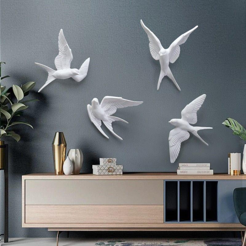 Textured Birds Eye Wall Art Decor