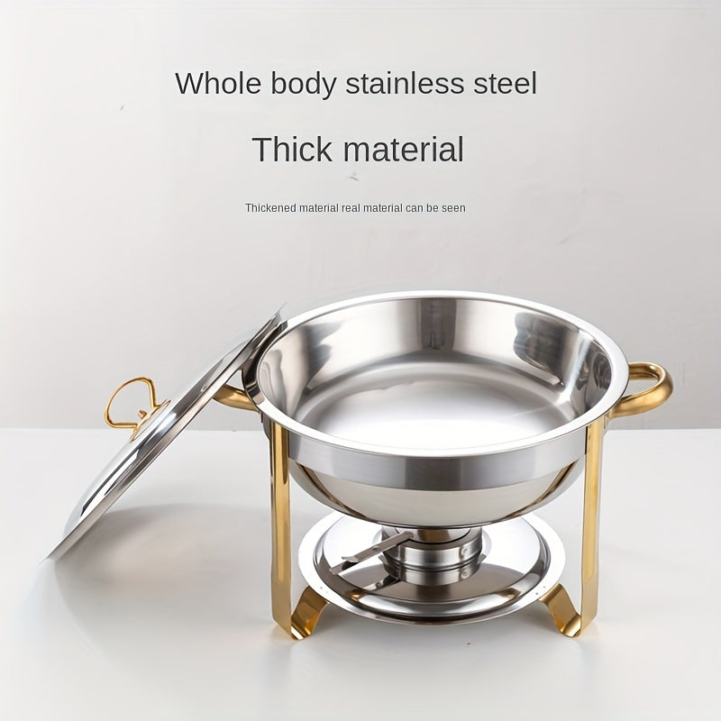 BuffetEase™ - Stainless Steel Chafing Dish Set
