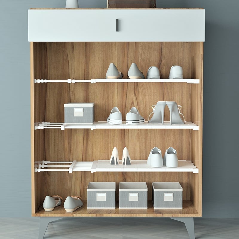 OrganizeEase™ - Expandable Closet Tension Shelf Rack