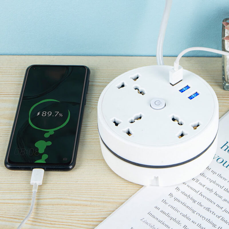 PowerFlow™ - Universal Surge Protector Power Strip