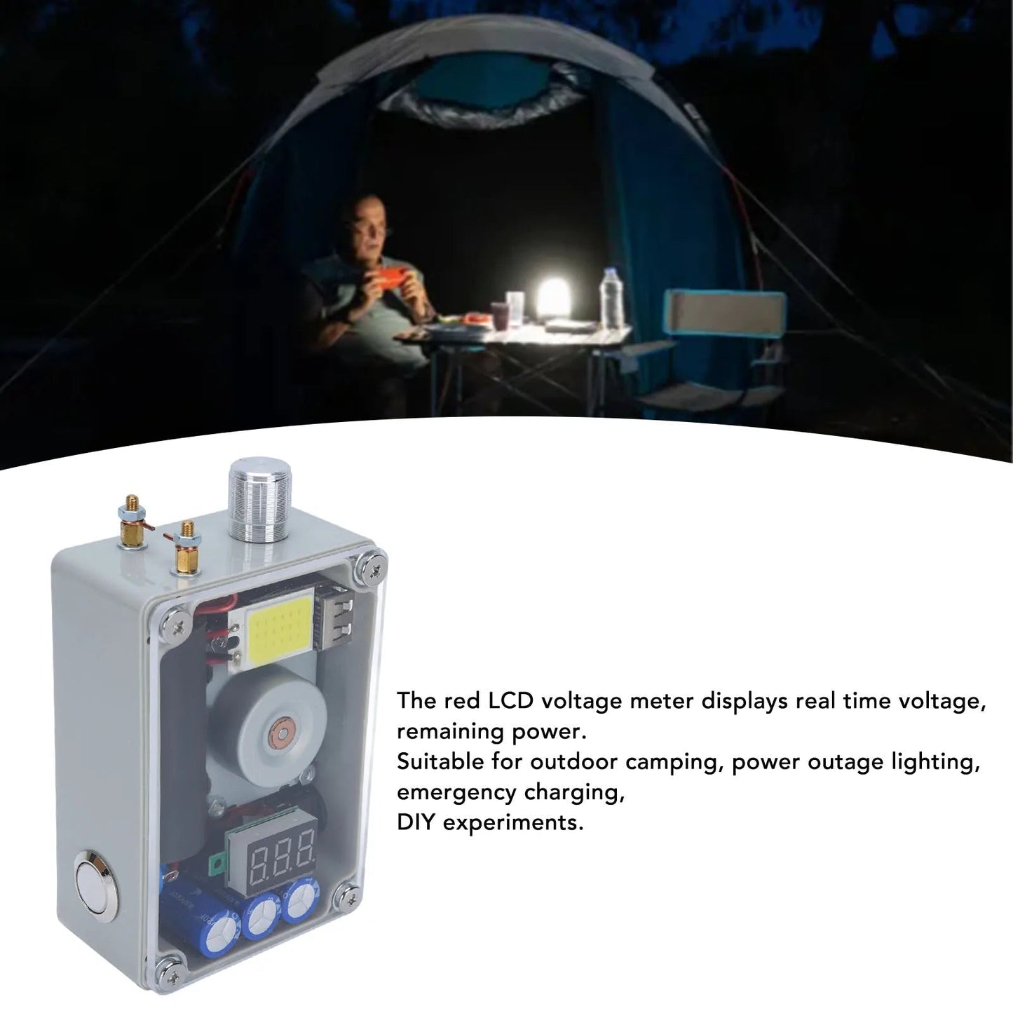 PowerPulse - Instant Light and Phone Charge Anywhere, No Batteries Needed