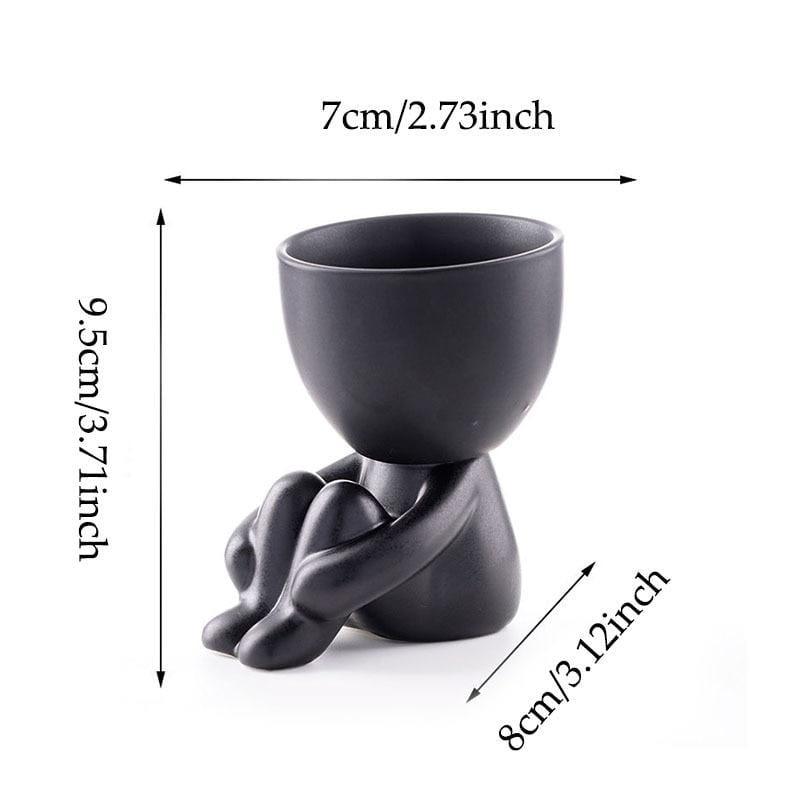 Minimalist Ceramic Mood Vases for Home Decor