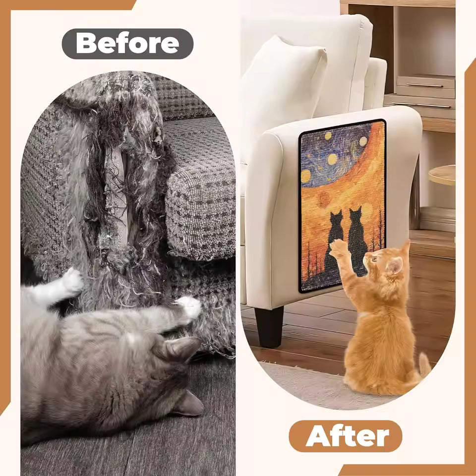 ClawGuard - Save Furniture with Space-Saving Wall-Mounted Scratcher
