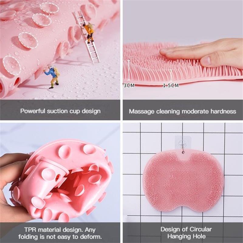 Exfoliating Shower Foot and Back Massage Scrubber Pad