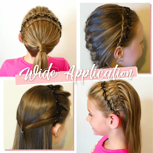 Sleek Dual Bang Hair Styling Clip for Effortless Looks