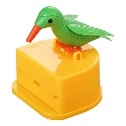 CozyNest™ - Perching Bird Toothpick Holder Dispenser