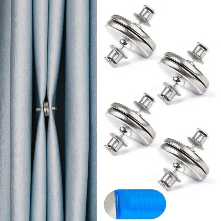 MagniHold™ - Decorative Magnetic Curtain Clips