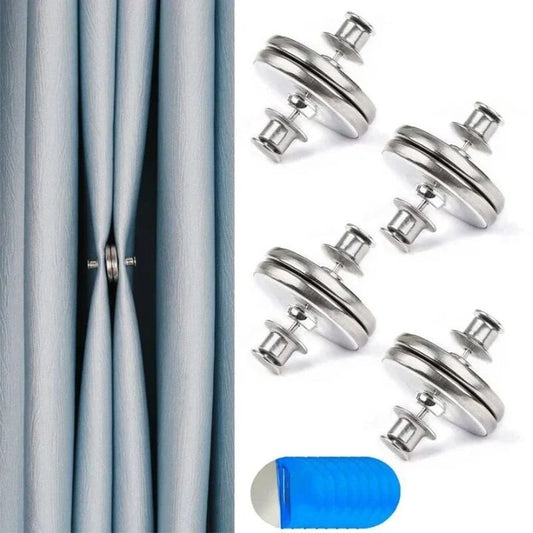 MagniHold™ - Decorative Magnetic Curtain Clips