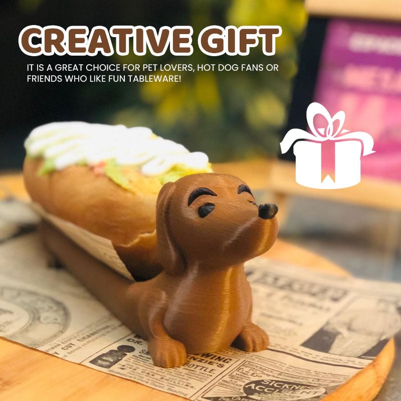 Cute Dachshund Dog Decorative Serving Tray