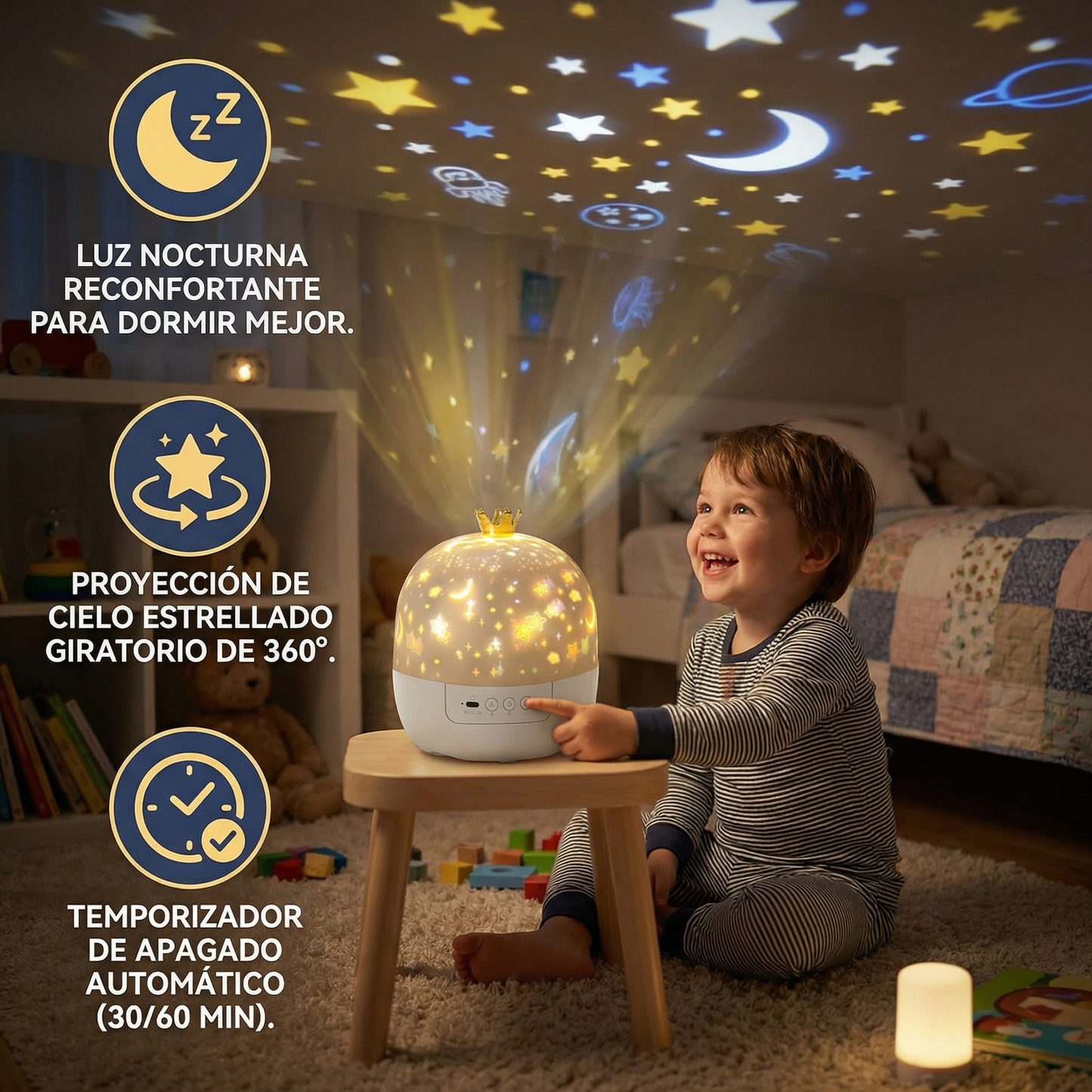 LumiNova - Fall Asleep Fast Under a Calming Starry Sky