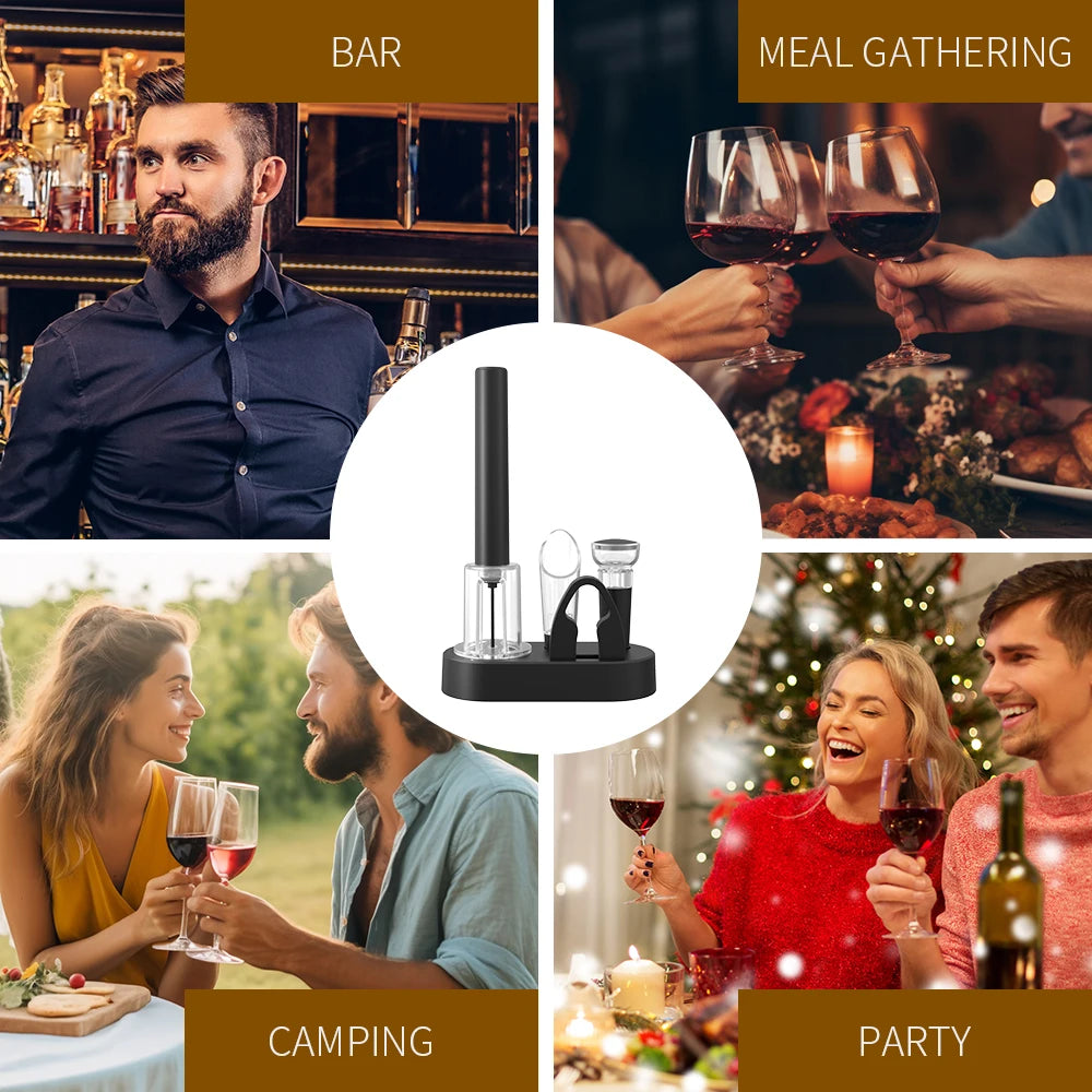 AirPop™ - Elegant Wine Opener Set