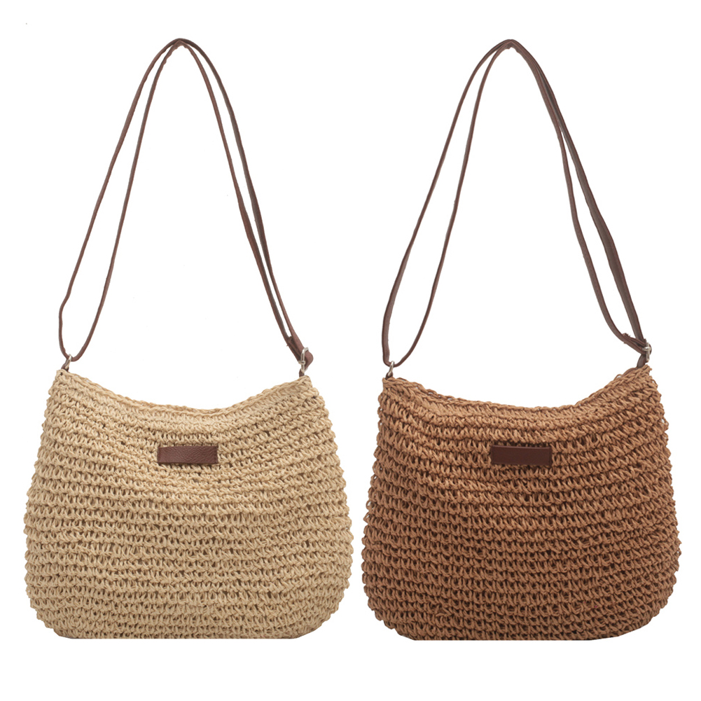 Vintage Crochet Boho Hobo Bag