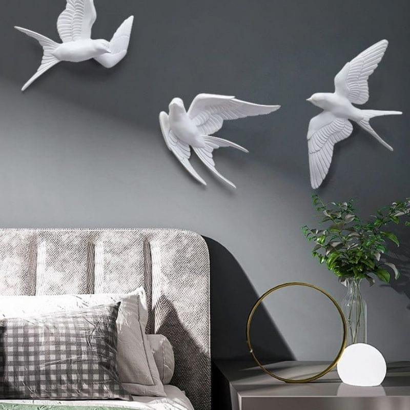 Textured Birds Eye Wall Art Decor