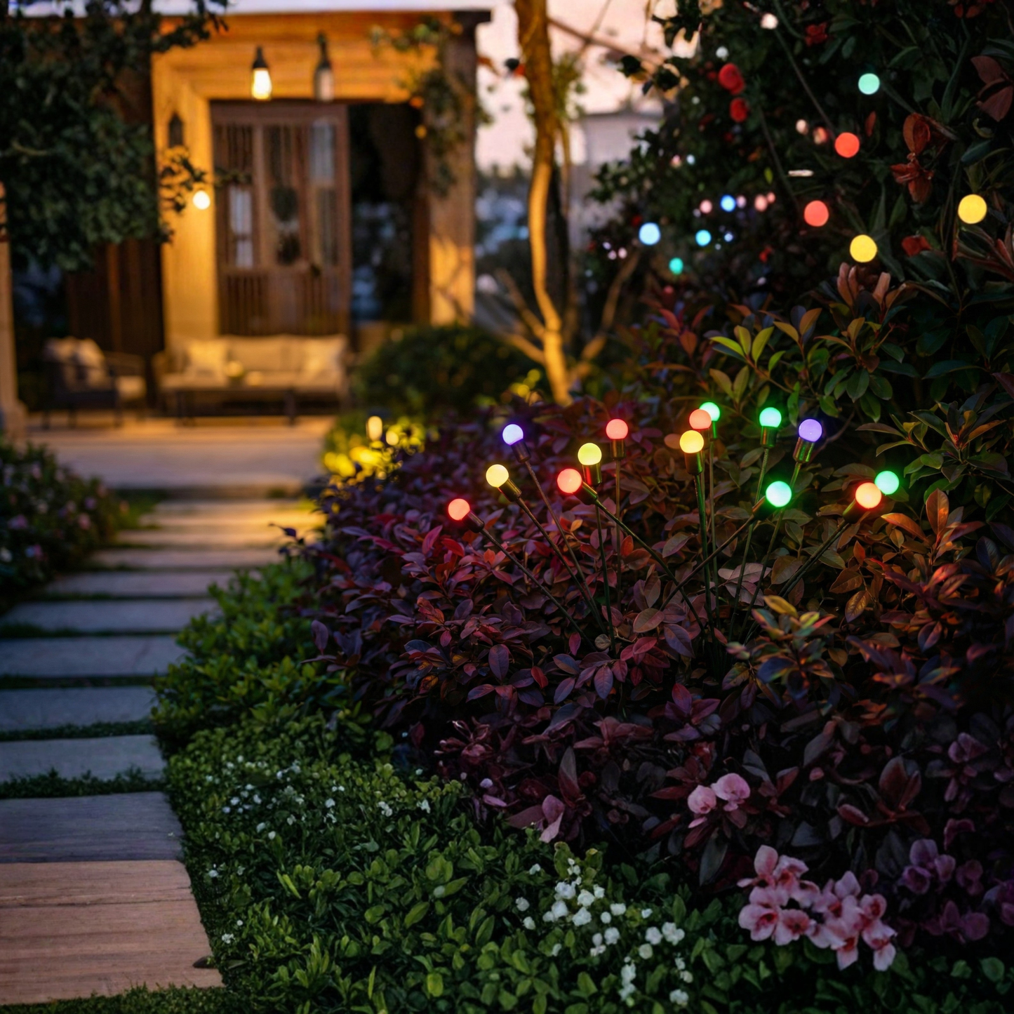 GlowNest - Transform Your Garden Into Magical Nights Effortlessly