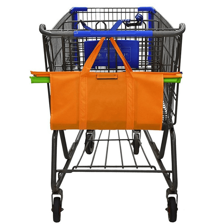 EcoTrolley™ - Intelligent Reusable Shopping Bags for Everyday Eco-Friendly Use