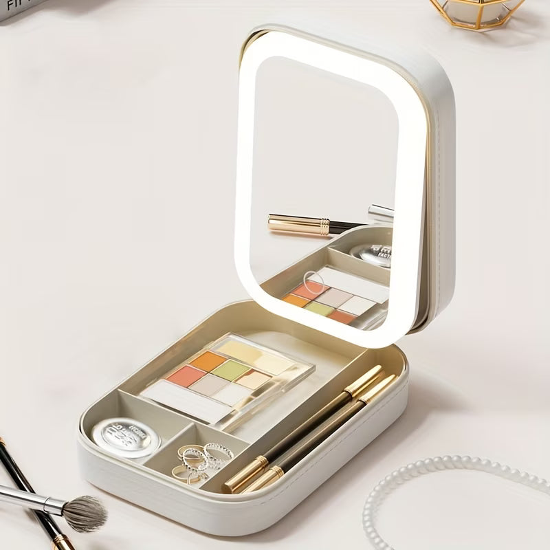 BelleBox™ Illuminated Makeup Case for Glam On-the-Go