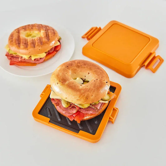 Compact Microwave Toastie Sandwich Maker for Quick Snacks