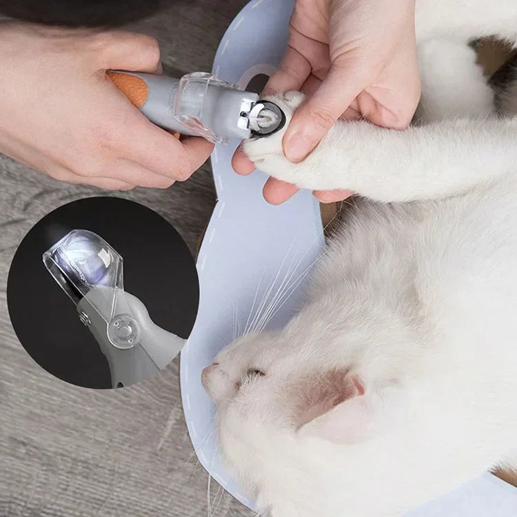 GroomEase™ - LED Light Pet Nail Clipper for Precise Trims