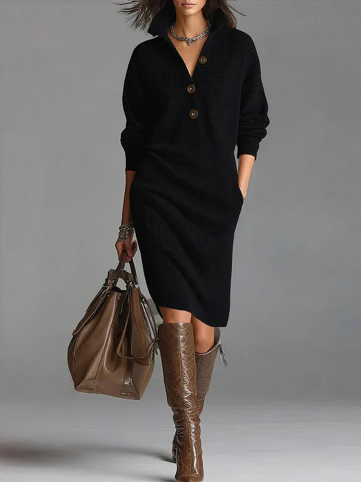 Elegant Knit Dress for Chic Everyday Style
