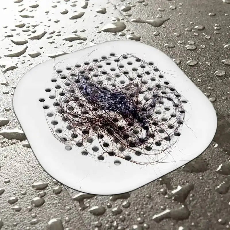 AquaFlow™ - Silicone Square Shower Drain Covers Set